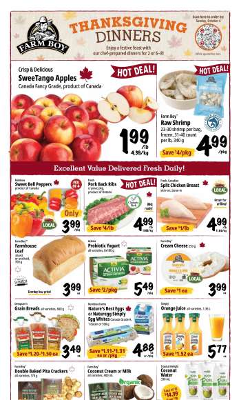Farm Boy Flyer - September 24, 2026 - September 30, 2026.