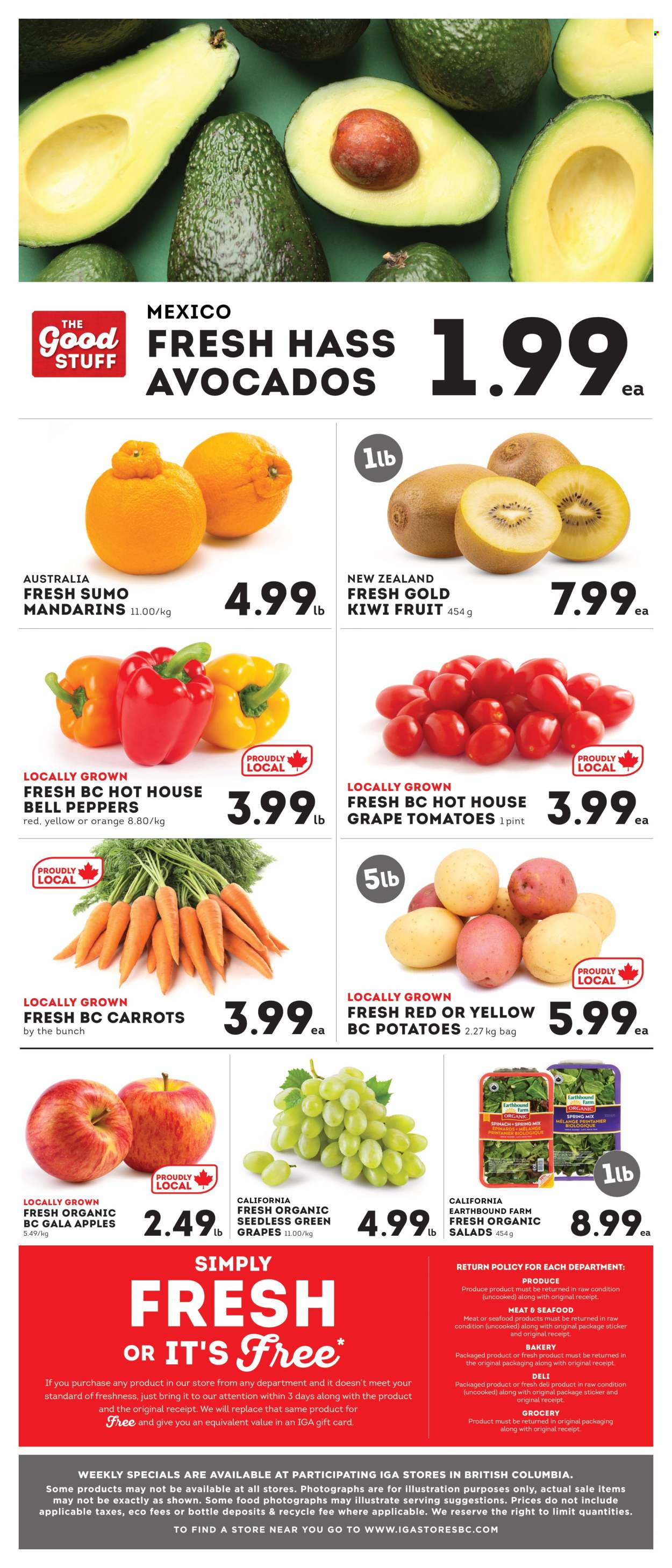 IGA Simple Goodness flyer - September 25, 2026 - October 01, 2026. Page 6