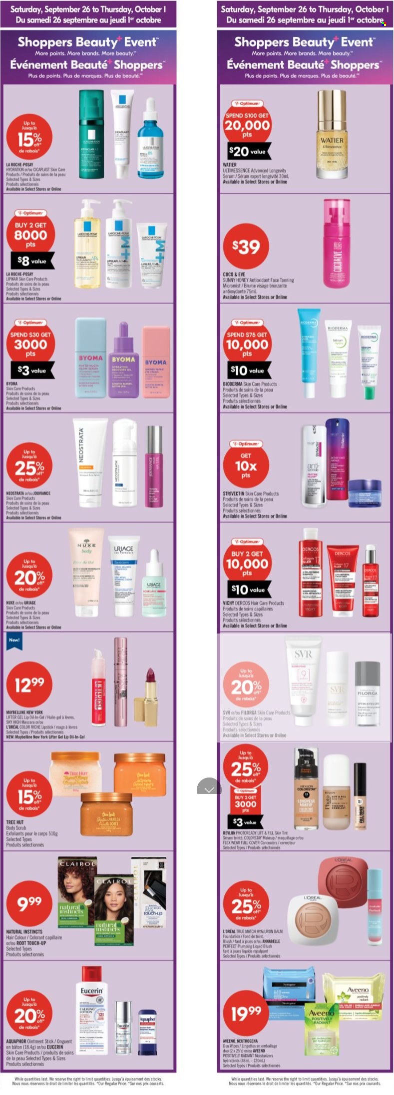 Shoppers Drug Mart flyer - September 26, 2026 - October 01, 2026. Page 3