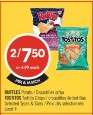 RUFFLES Tortilla Chips or TOSTITOS Tortilla Chips