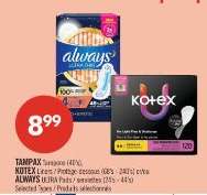 ALWAYS ULTRA Pads / serviettes