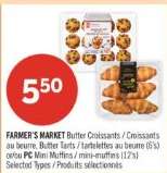 FARMER'S MARKET BUTTER CROISSANTS