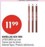 MAYBELLINE NEW YORK LIFTER LINER Lip Liner