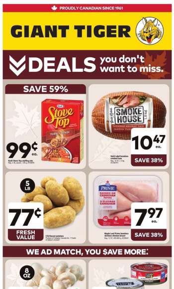 thumbnail - Giant Tiger flyer - Weekly Flyer