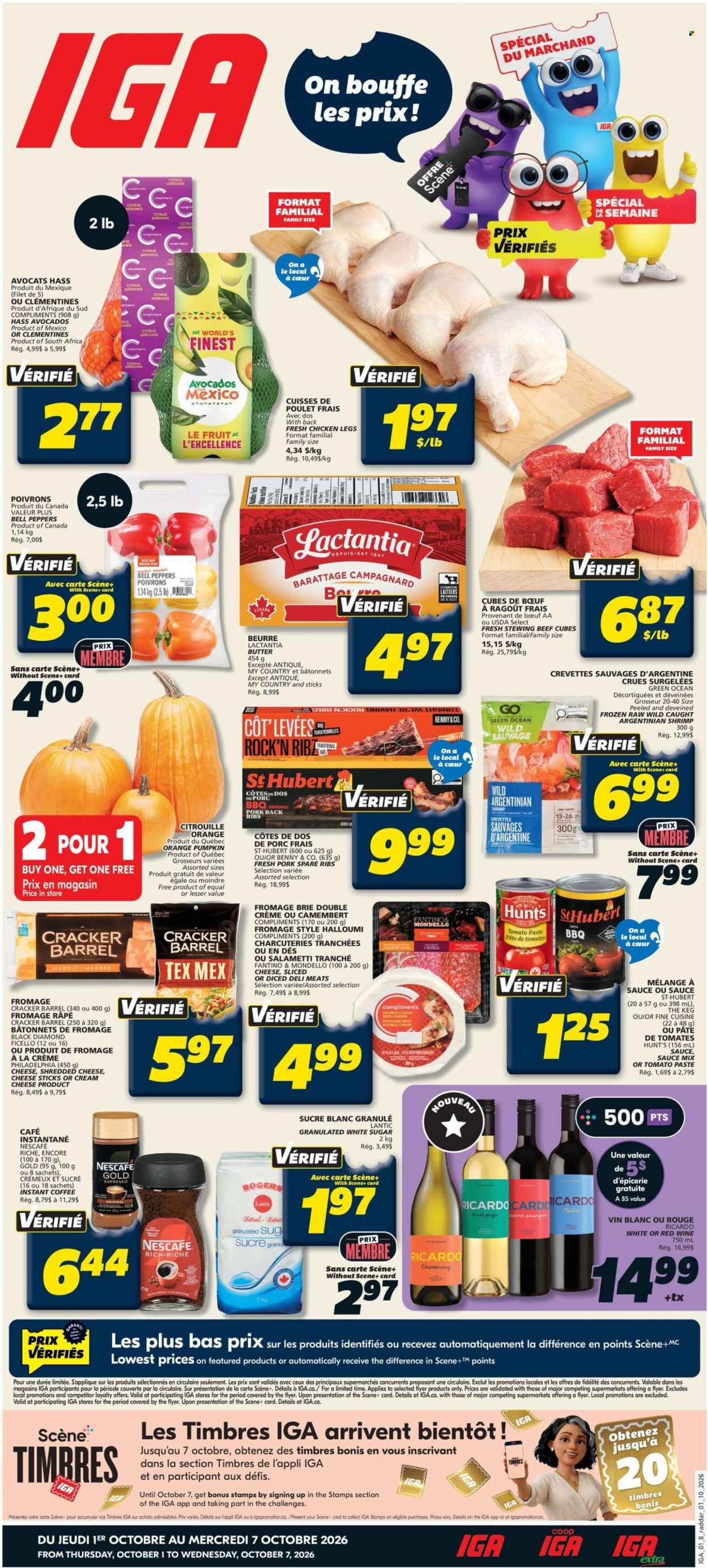 IGA flyer - October 01, 2026 - October 07, 2026. Page 1