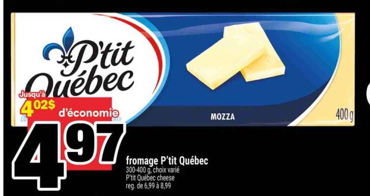 FROMAGE P'TIT QUÉBEC