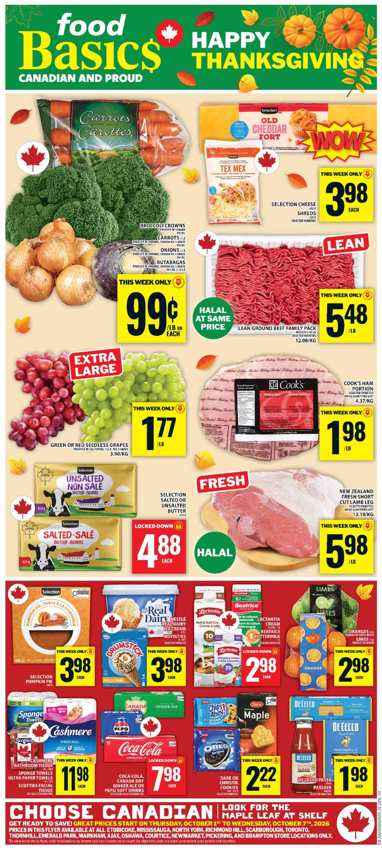 Food Basics flyer - October 01, 2026 - October 07, 2026. Page 1