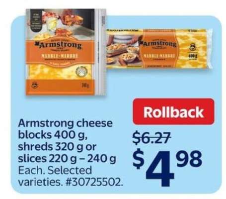 ARMSTRONG Cheese