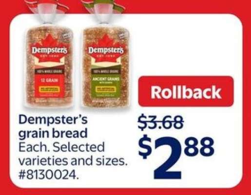 Dempster's Grain Bread