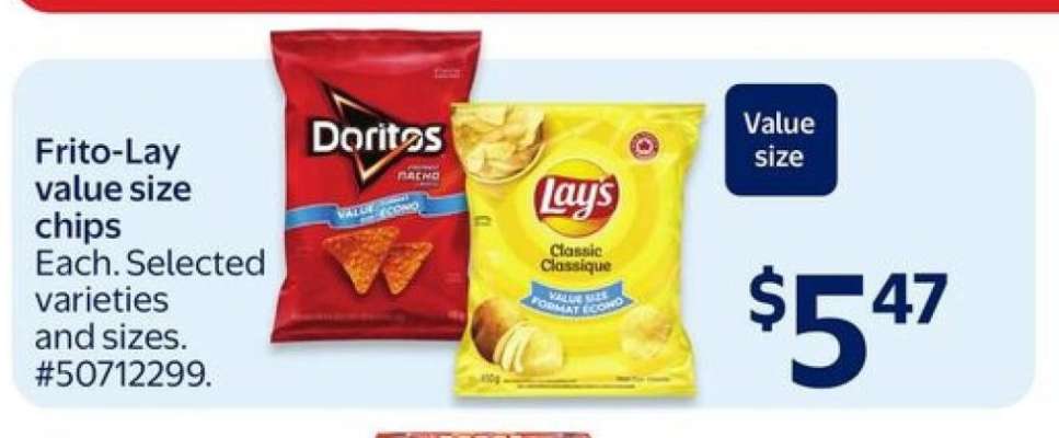 Frito-Lay Value Size Chips