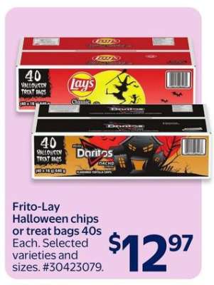Frito-Lay Halloween chips or treat bags 40s