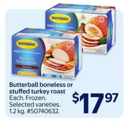 Butterball Boneless or Stuffed Turkey Roast