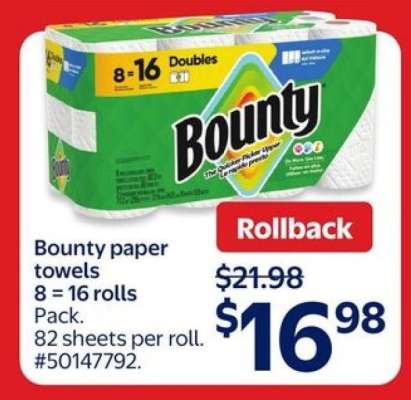 Bounty Paper Towels