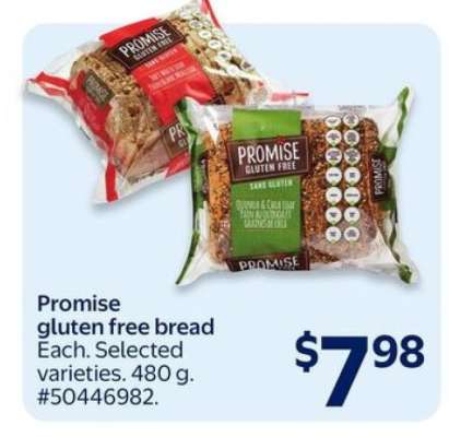 Promise gluten-free bread