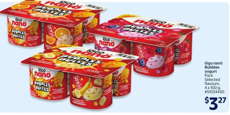 IOGO Nano Bubbles Yogurt
