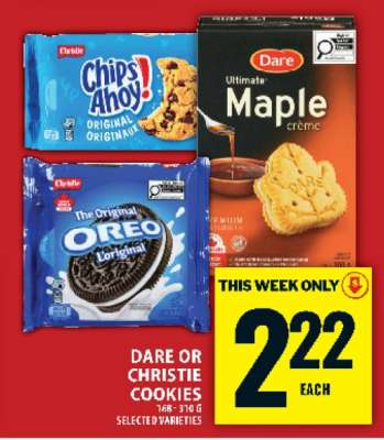DARE OR CHRISTIE COOKIES