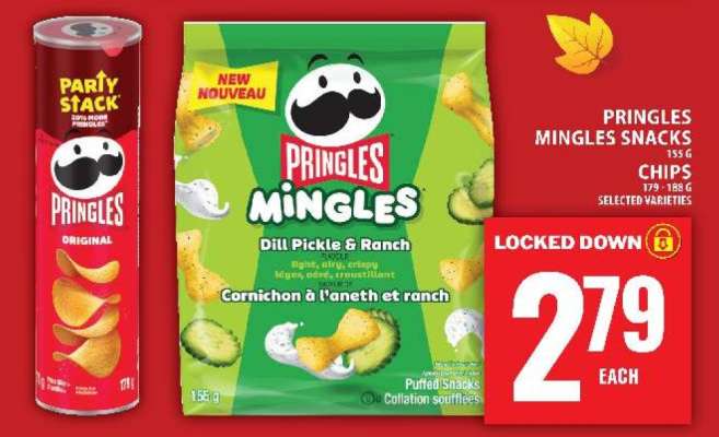 Pringles Mingles Snacks