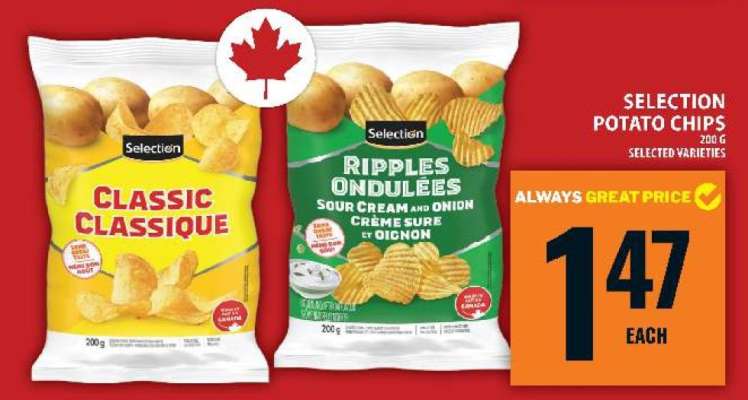 SELECTION POTATO CHIPS