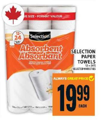SELECTION PAPER TOWELS