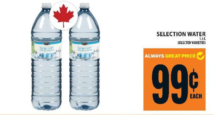 Selection Water
