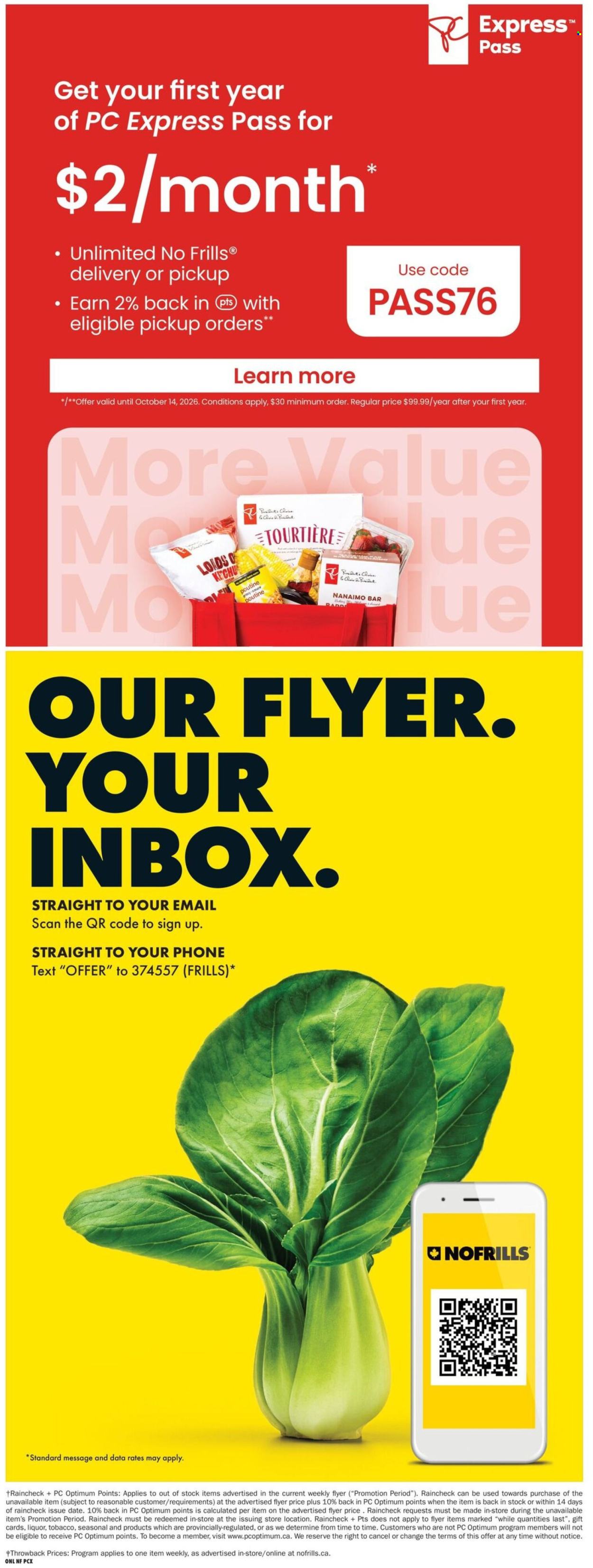 No Frills flyer - October 01, 2026 - October 07, 2026. Page 20