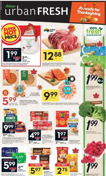 Sobeys Urban Fresh Flyer - October 01, 2026 - October 07, 2026.