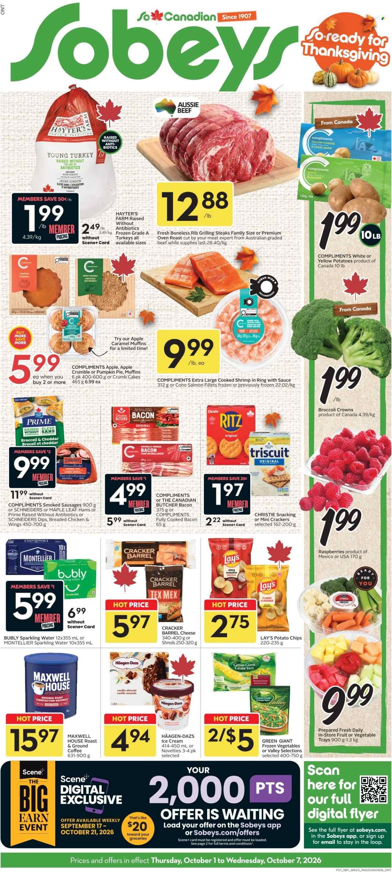Sobeys flyer - October 01, 2026 - October 07, 2026. Page 1