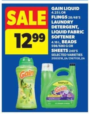 Gain Laundry Products