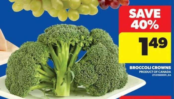 BROCCOLI CROWNS