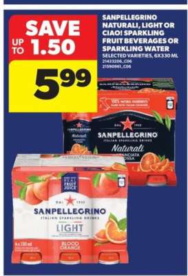 Sanpellegrino Naturali, Light or Ciao!