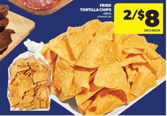 Fried Tortilla Chips