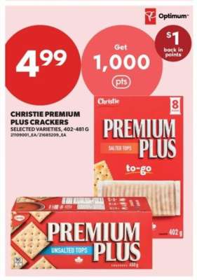 Christie Premium Plus Crackers