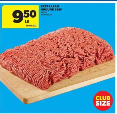 EXTRA LEAN GROUND BEEF