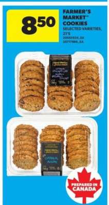 FARMER'S MARKET COOKIES