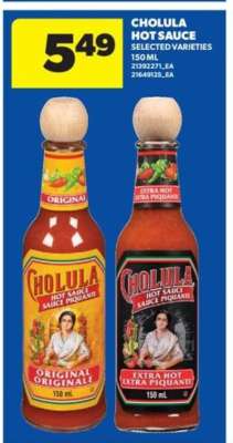 CHOLULA Hot Sauce