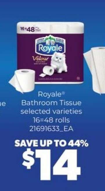 ROYALE BATHROOM TISSUE