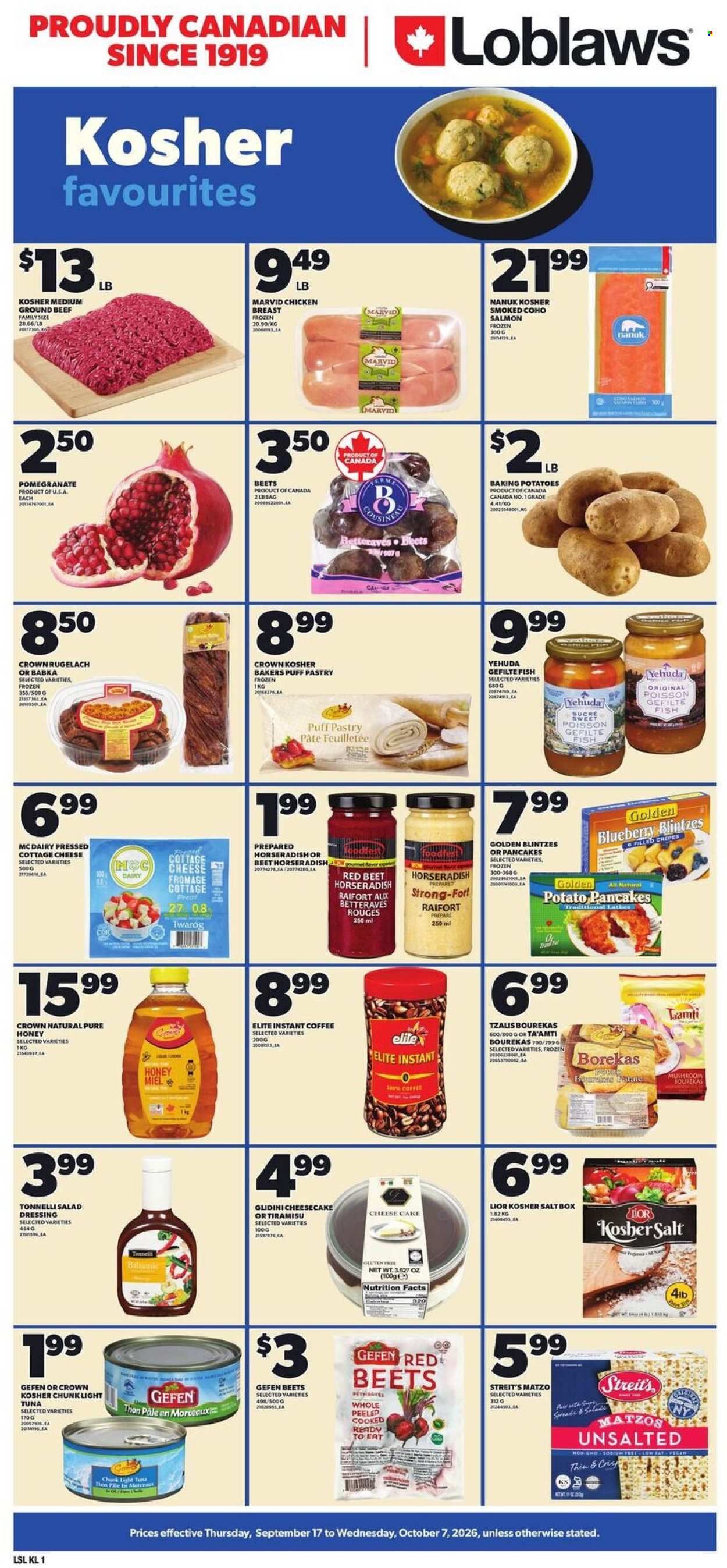 Loblaws flyer - September 17, 2026 - October 07, 2026. Page 1
