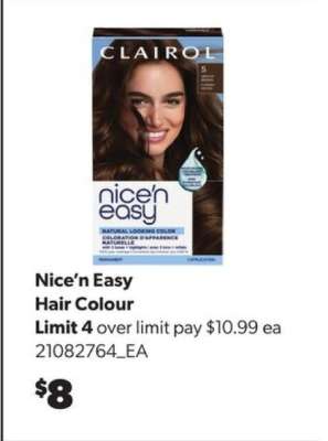 NICE'N EASY HAIR COLOUR