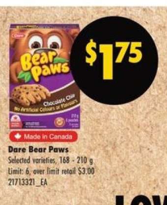 Dare Bear Paws