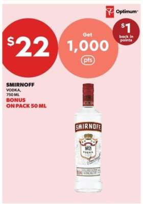 Smirnoff Vodka