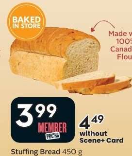 Stuffing Bread 450 g