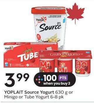 Yoplait Source Yogurt