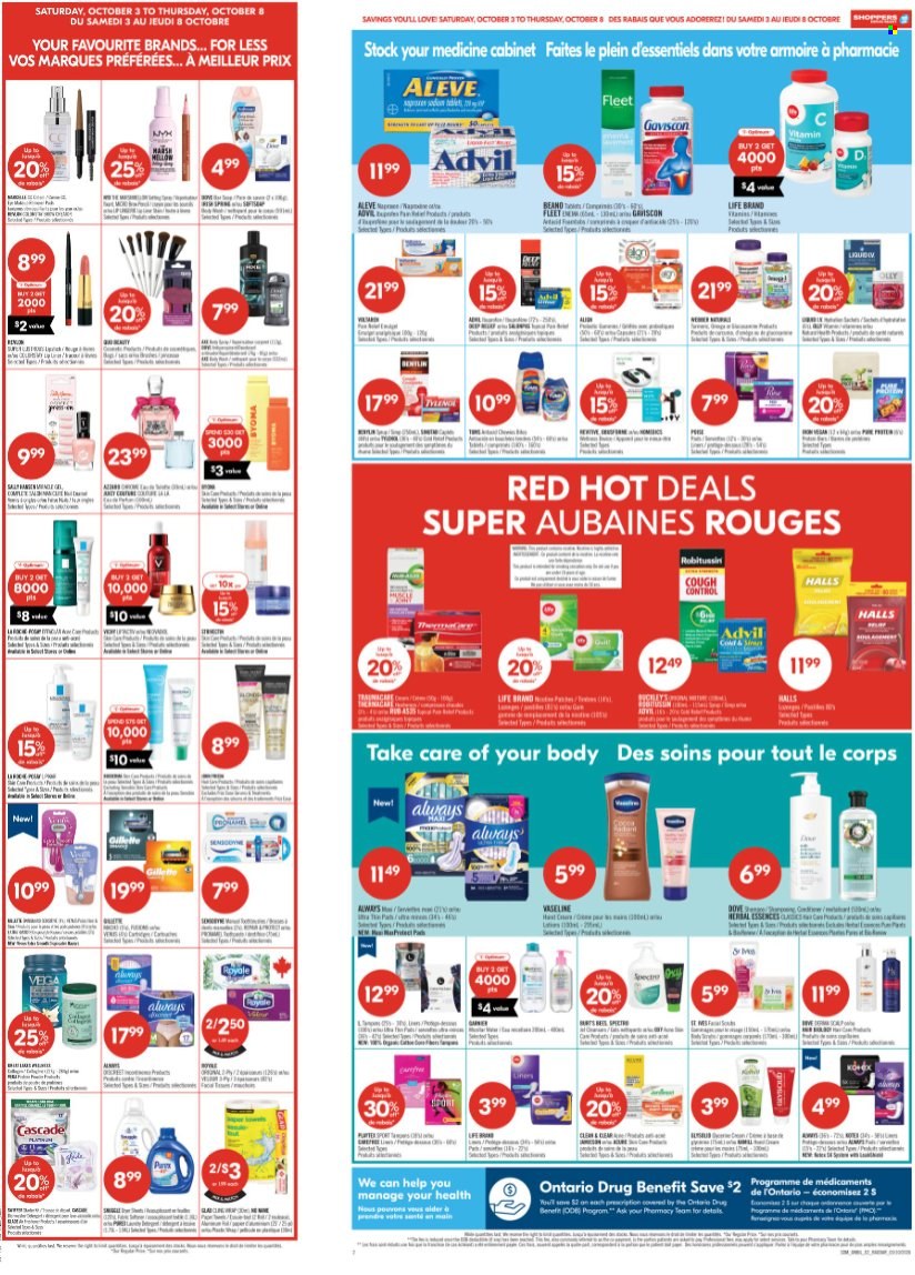 Shoppers Drug Mart flyer - October 03, 2026 - October 08, 2026. Page 4