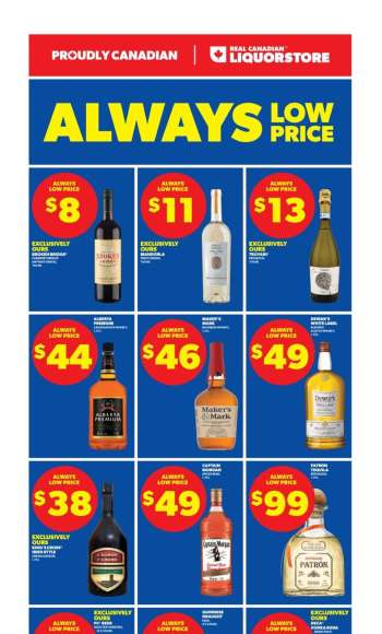 Real Canadian Liquorstore Flyer - October 05, 2026 - October 13, 2026.
