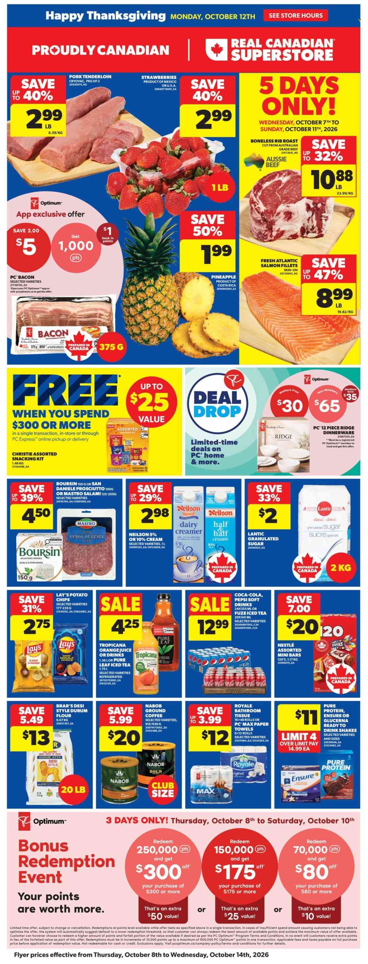 Real Canadian Superstore flyer - October 08, 2026 - October 14, 2026. Page 1