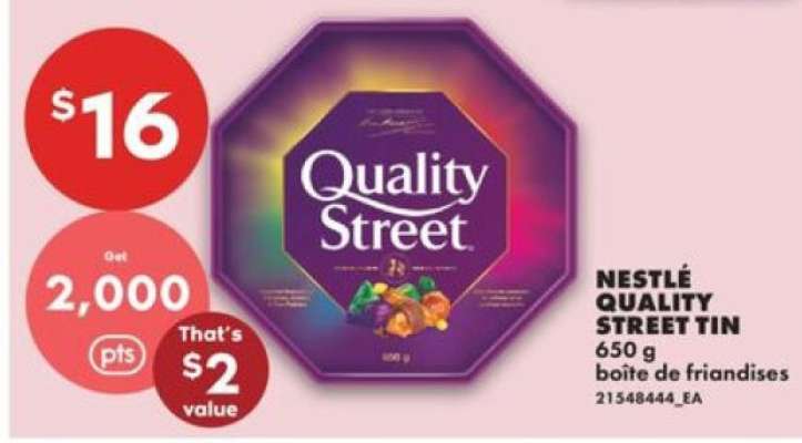 NESTLÉ QUALITY STREET TIN