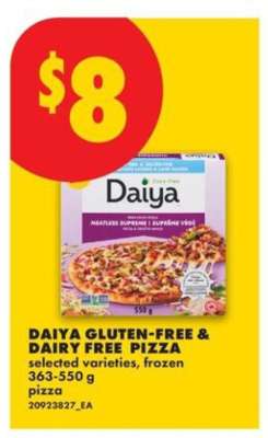 DAIYA GLUTEN-FREE & DAIRY FREE PIZZA