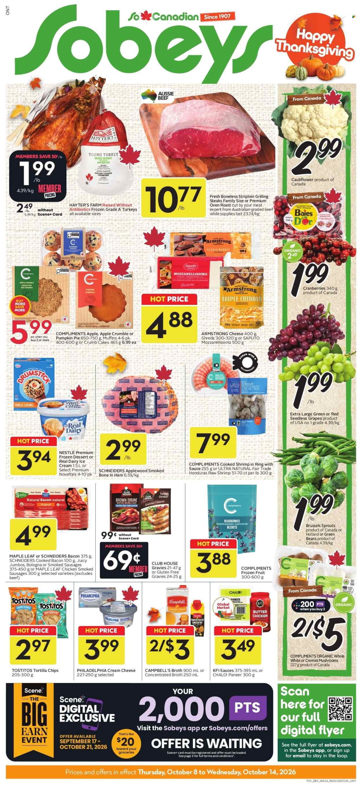 Sobeys flyer - October 08, 2026 - October 14, 2026. Page 1