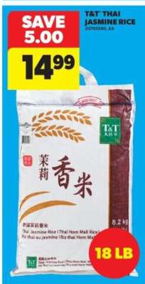 T&T Thai Jasmine Rice
