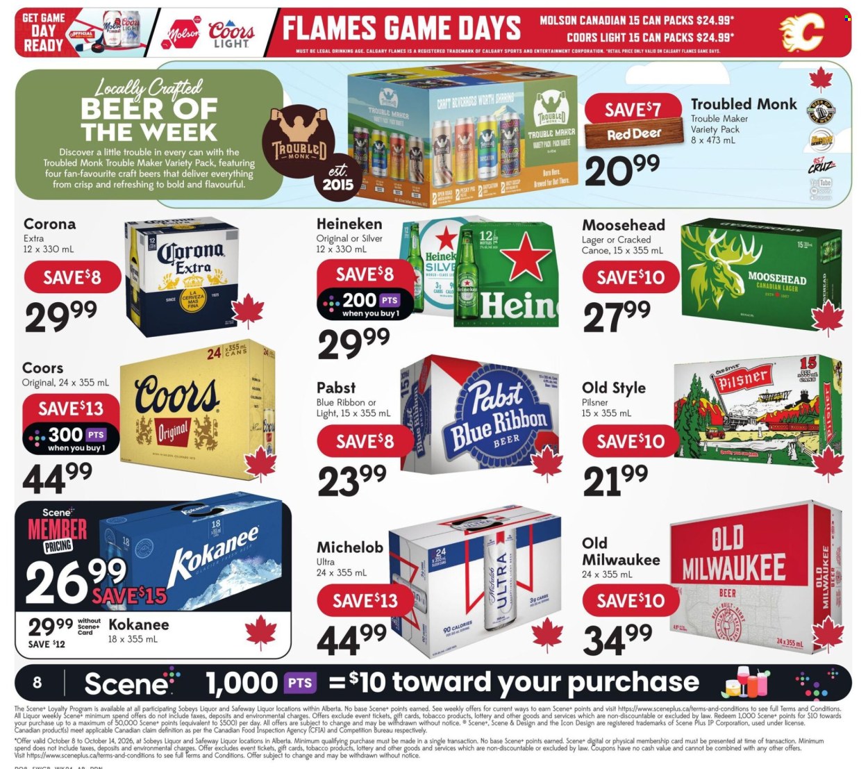 Sobeys Liquor flyer - October 08, 2026 - October 14, 2026. Page 9
